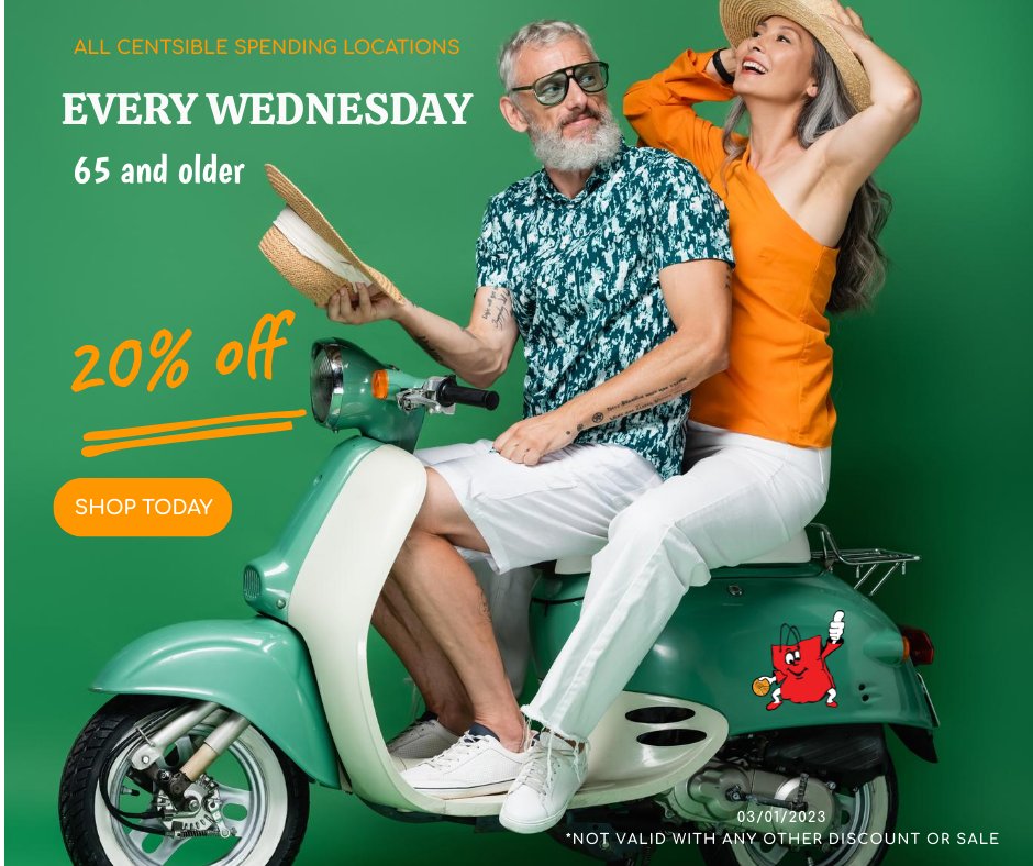 HomeOfHopeInc's tweet photo. This is the month for getting your GREEN ON! 
Get your Irish colors while supplies last.

Get to Censtible today and get it now! 
SR Day this Wednesday is a great place to get that winter clothing before it's gone or too cold. 

65 or older, get 20% off every Wednesday!!

Locatio https://t.co/Rc5m63CNc8