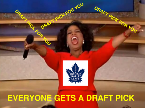 Hallzy82's tweet photo. Do you even have any left to trade @kyledubas? @MapleLeafs @NHL @maclure_alex #mapleleafs #buds #tradedeadline #NHLTradeDeadline #tsn #espn https://t.co/qNqvumKNTl