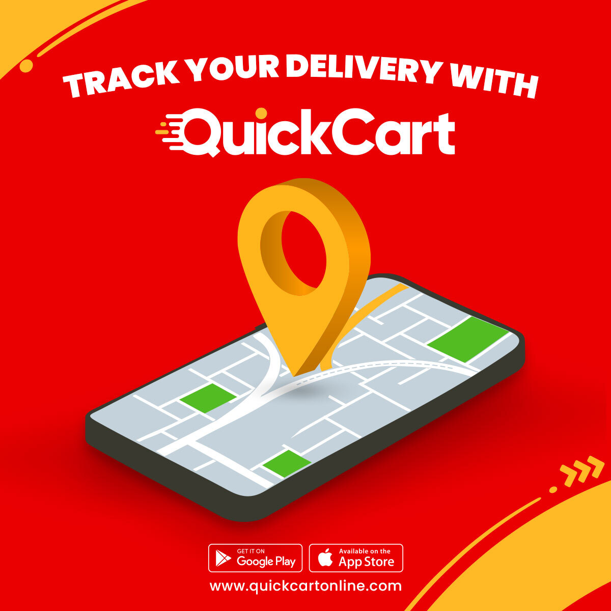 Track your order in real-time - No stress!

Place your order now at quickcartonline.com.
