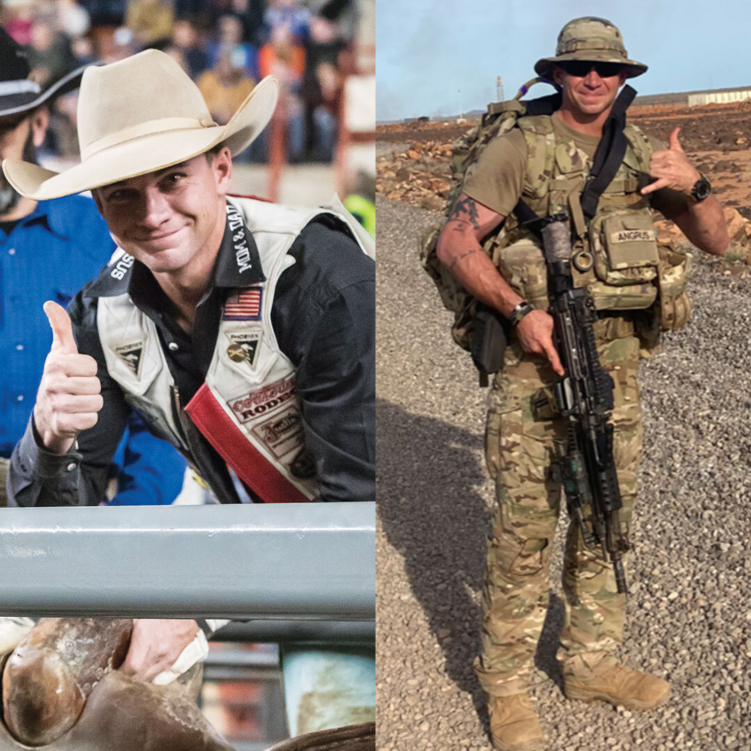 PRCA_ProRodeo's tweet photo. Call to Serve: Jace Angus Back to Rodeo After Serving in Army. Read more ⏩️ https://t.co/realXjqBy8 https://t.co/h3tIVbdZqG