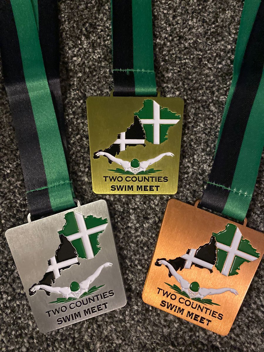 Today’s exciting arrival is our new @2Counties medals for 2023. We can’t wait for swimmers to be awarded these in just 2.5 weeks!  We have some amazing raffle prizes, so make sure that you bring some cash to grab a ticket or 5! <a href="/ClubDinnaton/">Dinnaton Swimming Club</a>