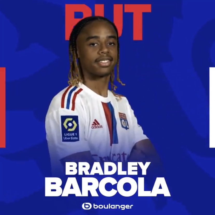 OLbuteurs's tweet photo. Bradley BARCOLA 🇫🇷

+ 1 but ⚽️
• Saison en cours : 2e (4 buts)
• Effectif actuel : 8e (4 buts)
• Classement général : 54e (4 buts)

#TeamOL #OL #OLGF38 https://t.co/3tUWi3sn8Y