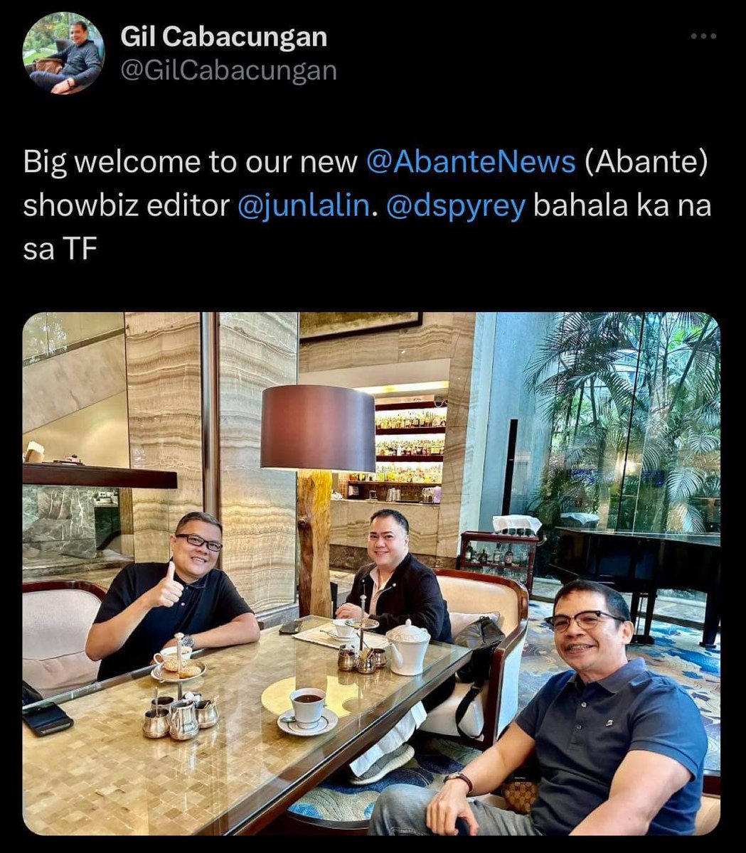 junlalin's tweet photo. My first day #EntertainmentEditor #Abante @AbanteNews thank you Sir @dspyrey and Sir @GilCabacungan for the trust… work mode on! https://t.co/id9ctZiW5A