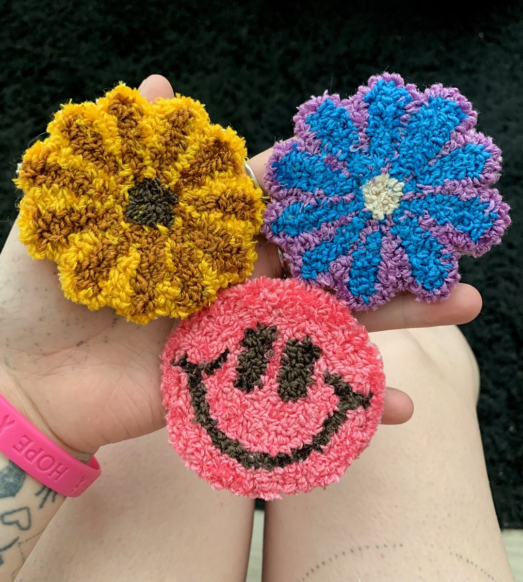 working on these little guys is so fun 😊💖🌼 #carcoasters