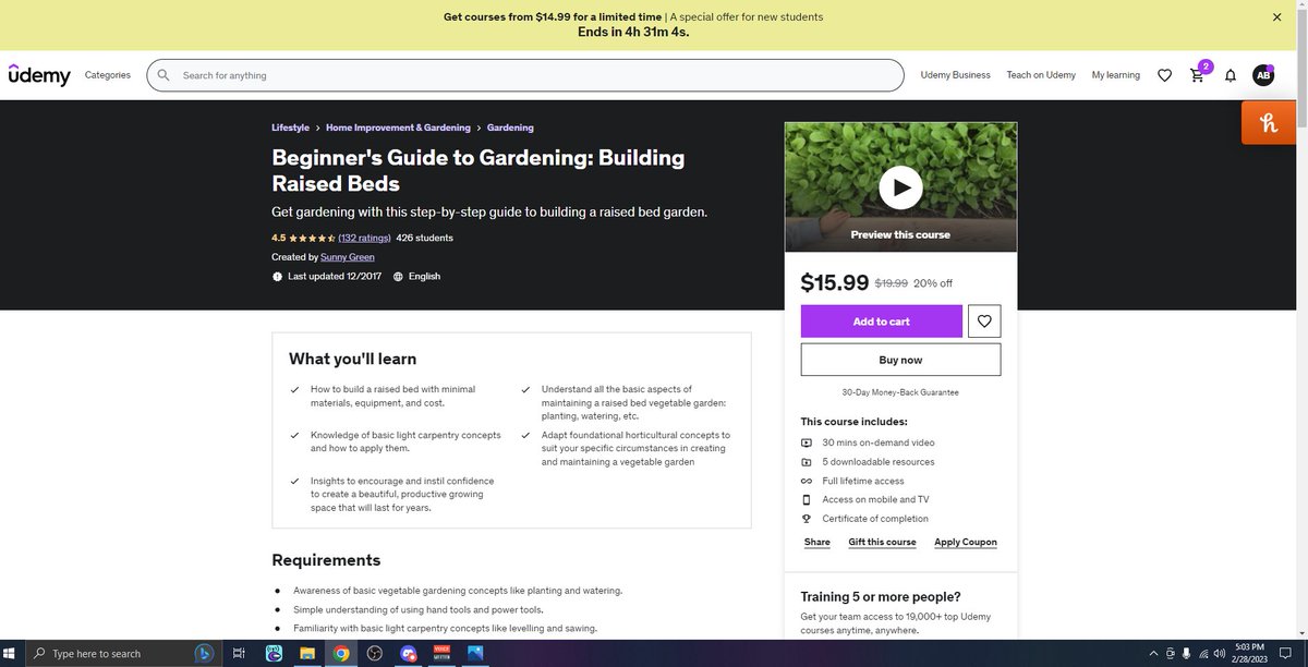 GamePuffGraphix's tweet photo. @udemy Why did you price hike the courses I was trying to buy as soon as I went to check out?
The 14.99$ deal is what I'm supposed to be paying. That is what shows in all of my udemy tabs. So why is it that when I hit checkout it changed to 16.99$? Where is your customer support? https://t.co/G5jRQrSVRC