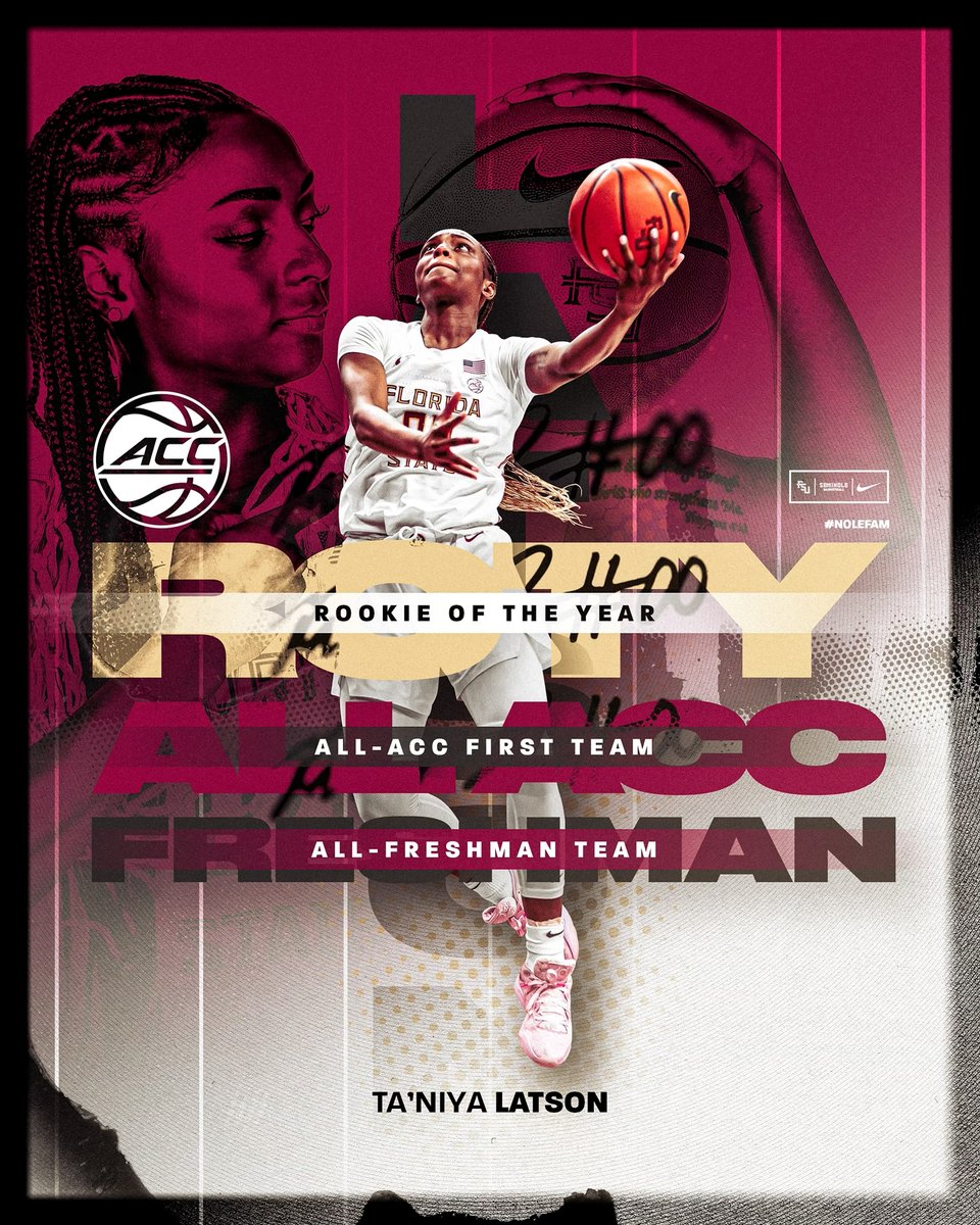 fsuwbb's tweet photo. Lots of hardware for Ta’Niya and KK ⭐️🏆 

🔗: https://t.co/od8jHg3tFr

#NoleFAM | @NiyaLatson | @MakaylaTimpson2 https://t.co/9ZIJwohxfZ