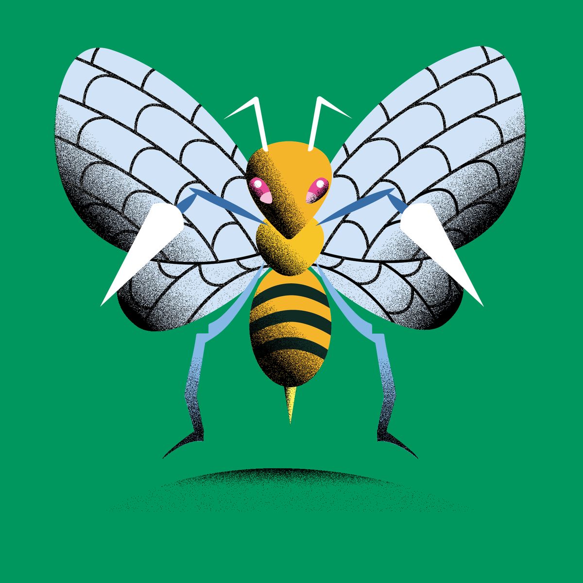 Beedrill!

#NFTCommunity #NFT #digitalart #illustration #Pokemon #pokemonart