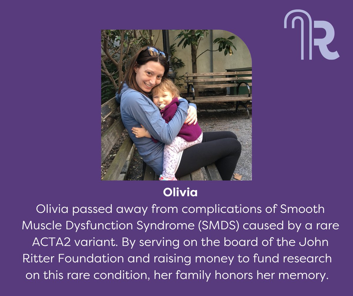 A small number of people with ACTA2 mutations who have a specific change in their ACTA2 gene have Smooth Muscle Dysfunction Syndrome. In addition to aortic disease, they are at a high risk of stroke, lung disease, and other problems in other at a young age. #RareDiseaseDay2023