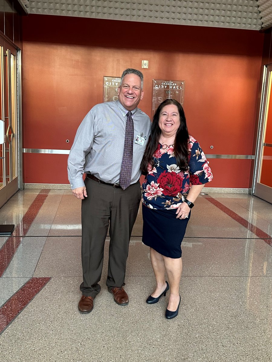 I'm so thankful to have people like Coach Rose who make CUSD a better place! Congratulations on being named @cityofchandler's 2023 Educator of the Year, by the Mayor's Committee for People with Disabilities. #WeAreChandlerUnified @PerryUnified