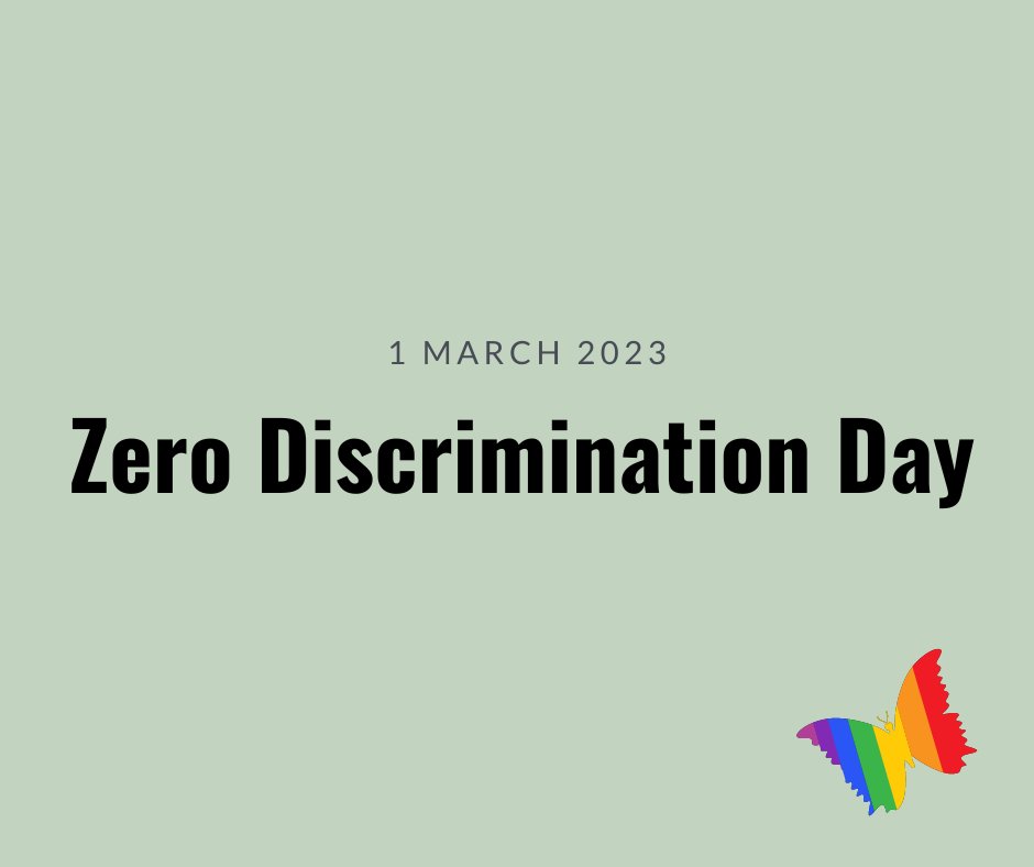 Today is Zero Discrimination Day. A day to celebrate the right for everyone to live a full and productive life - and live it with dignity. Learn more here 👉 unaids.org/en/zero-discri… Learn about the Real Skill: Challenging Discrimination here 👉 bit.ly/3J33vTh