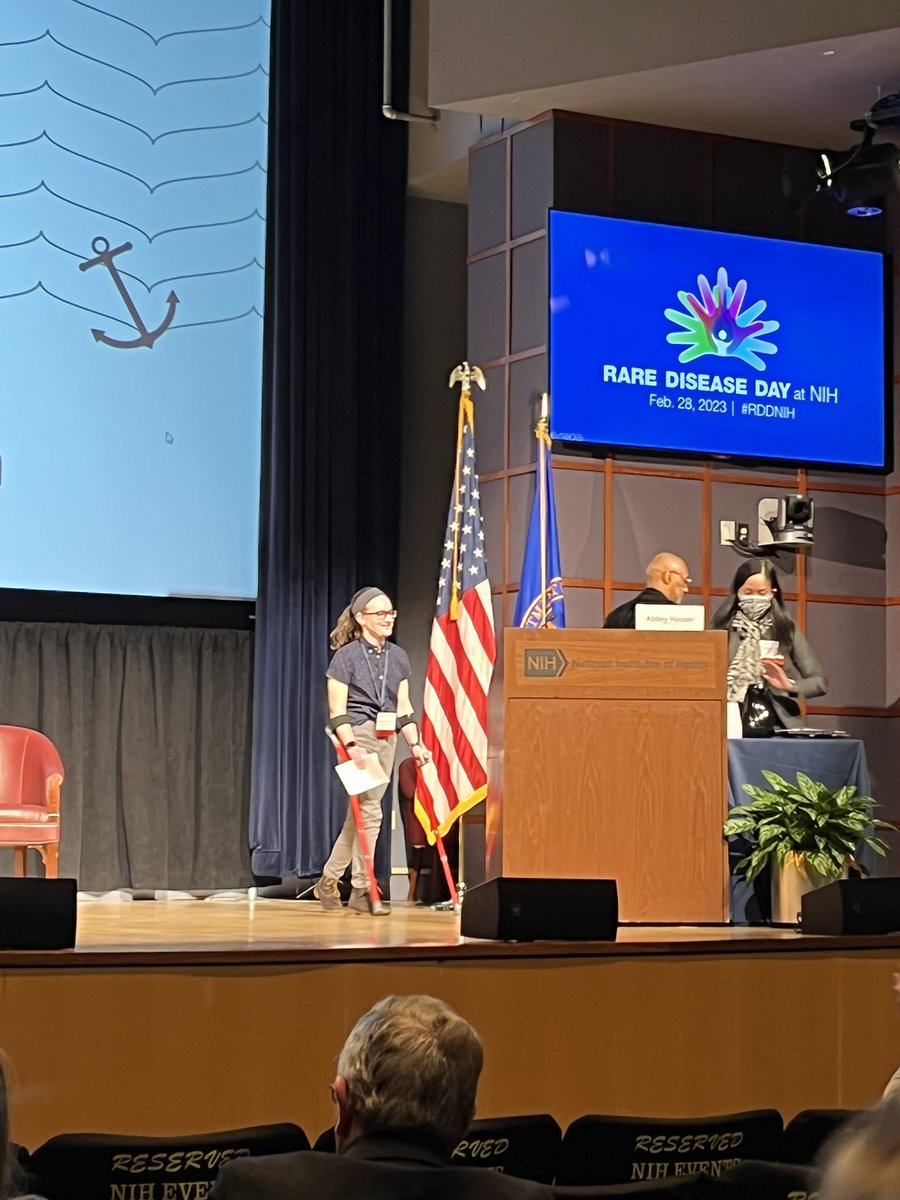 thauserkstp's tweet photo. So proud of my daughter Abbey who spoke at the National Institutes of Health in Washington, DC today on national Rare Disease Day. Abbey is a board member of the Every Life Foundation and tireless advocate for rare disease awareness and research along with disability awareness. https://t.co/HaJOMe7ttX