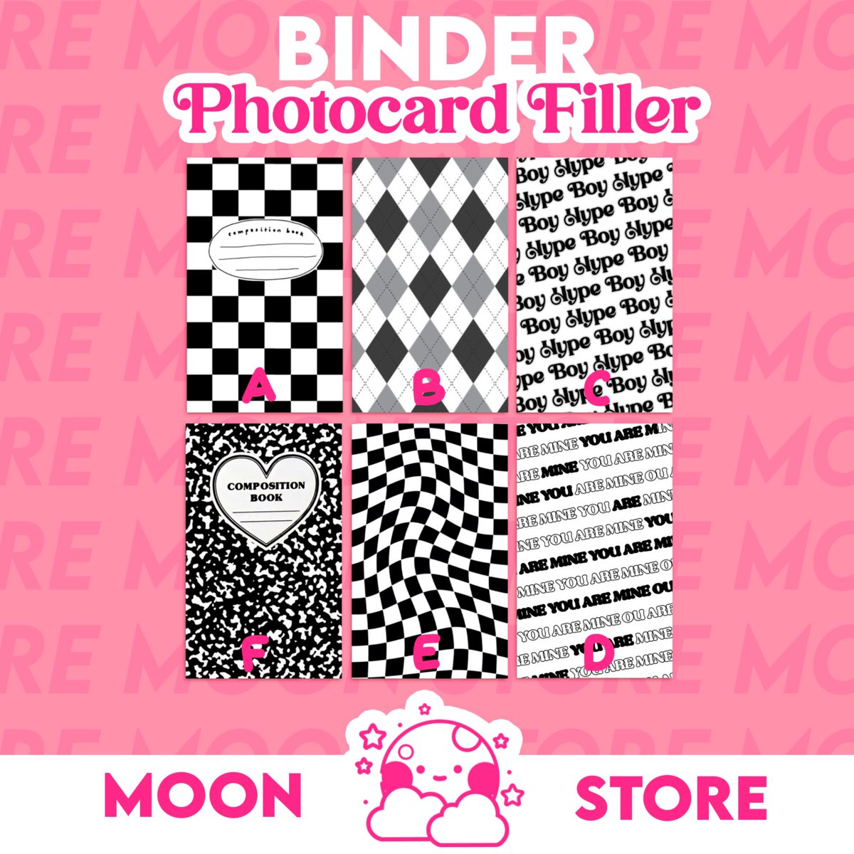 store_moonofc's tweet photo. Aqui na Moon Store você pode garantir seu set de filler em vários modelos diferentes! 

Pedidos via DM! 

#fillerbinder #filler #fillercollector #binderpersonalizado #collector #collectorkpop #kpopcollection #bts #kpop https://t.co/tax0bAxDNO