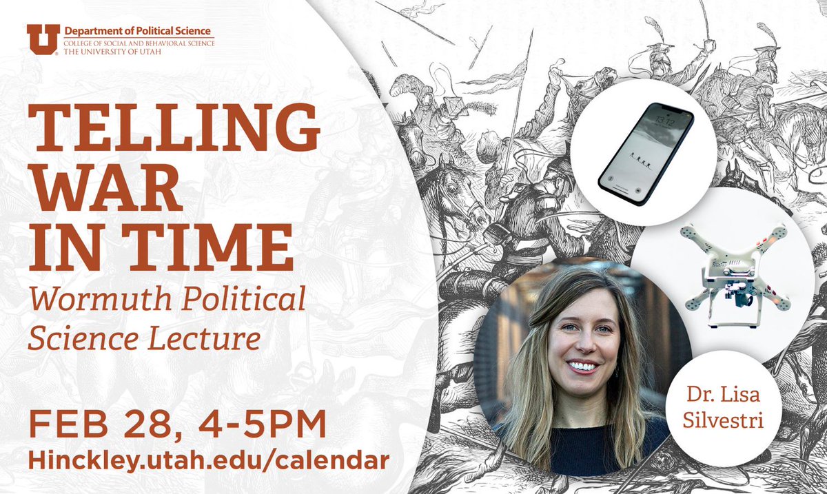 University of Utah Political Science (@uofupoliscience) on Twitter photo Join us at today at 4:00! Join us at today at 4:00!