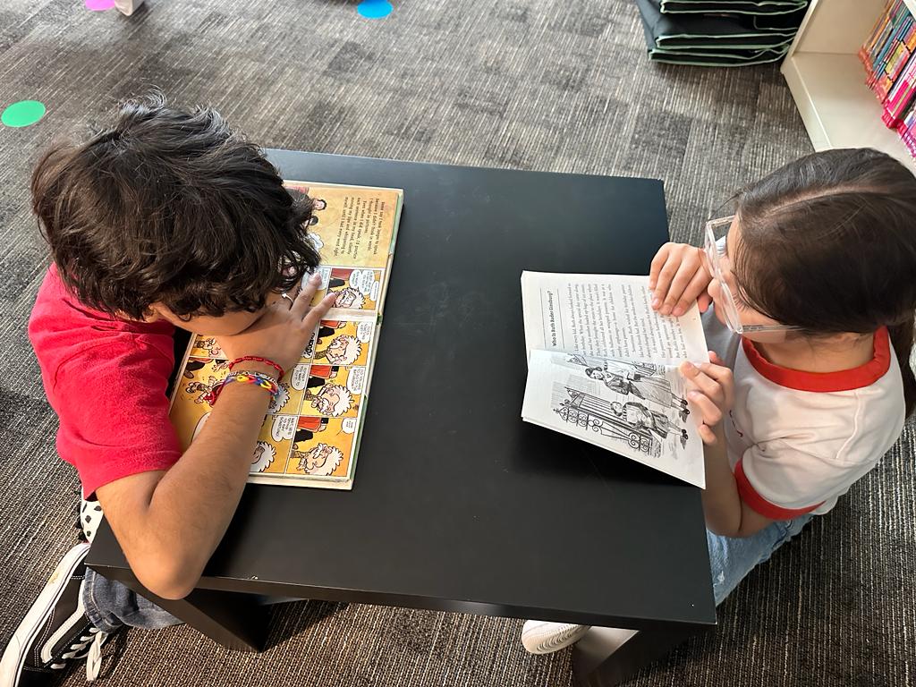 WoodardCFISD's tweet photo. The #ALLINWolfpack is reading here, there and EVERYWHERE to show their @CyFairISD #CFISDSPIRIT for the #ReadToTheFinalFour @MFinalFour #MFinalFour Reading Challenge. #READBYEXAMPLE @suebrenz @jesmcallister @MrsNgo04 @KGrahmann @Woodard_Counsel @ReubertaBitz @KHOU https://t.co/duO3TzqW2T
