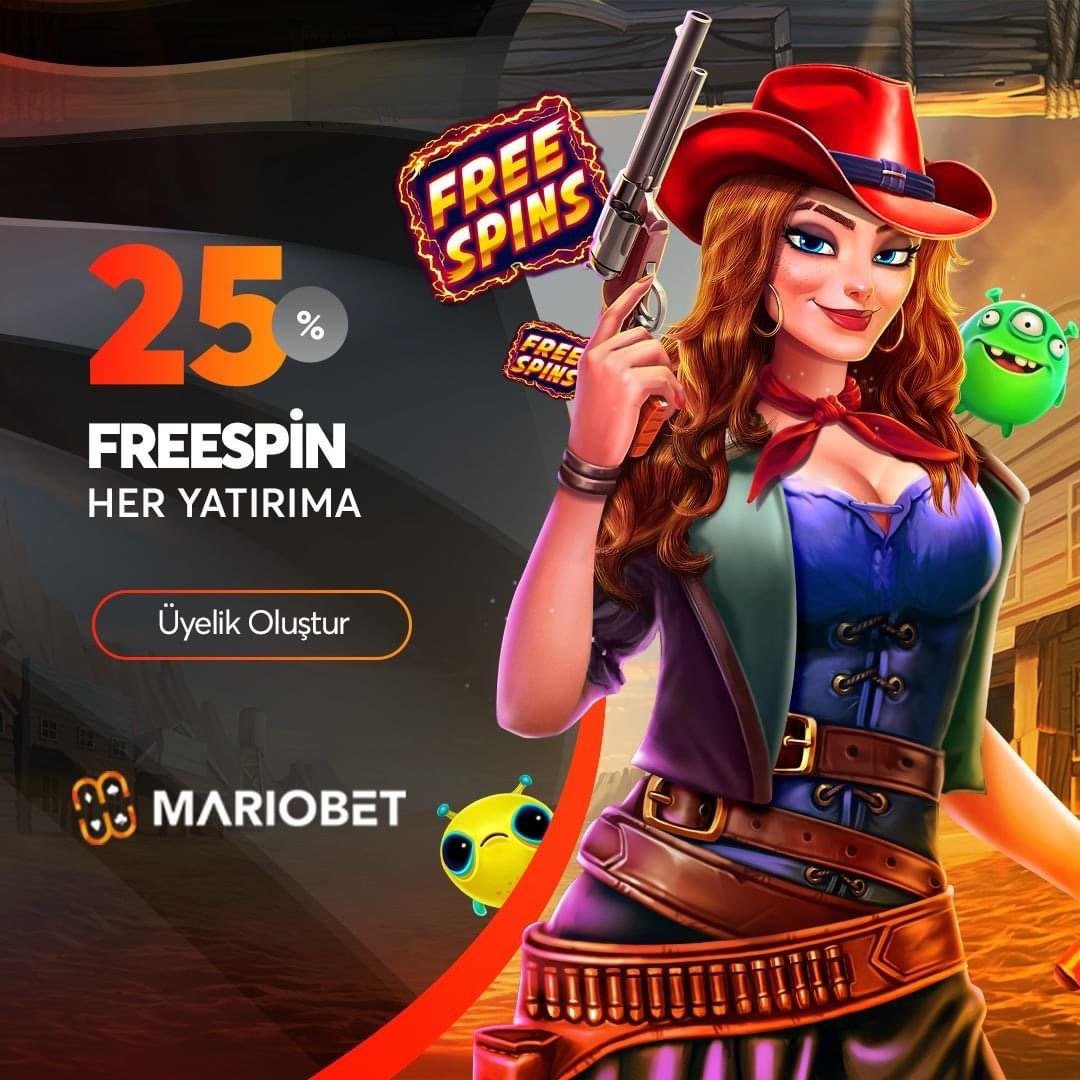 #Mariobet'Ten Cuma gününe özel

%50 Slot yatırım bonusu

Üye olan herkese 100 TL Yatırımsız deneme bonusu

✅Mariobet: cutt.ly/Q3rIgJH

#paris #youwin #betboo #megapari #almanya #fransa
#24win #boombet #betovis #kalebet #milosbet #betboo