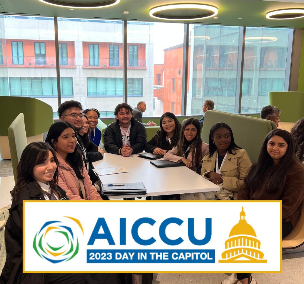 pepperdine's tweet photo. Students from Pepperdine and other nonprofit institutions stopped by the office of Senator Lola Smallwood-Cuevas this afternoon to discuss the impact of the #CalGrant on access to higher education

#ICCAP2023 | #DayintheCapitol https://t.co/1fC4VYNlBC