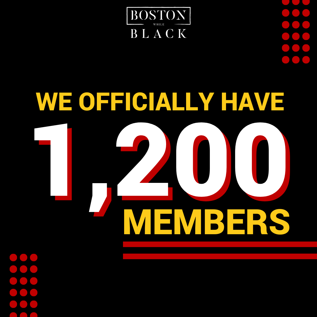 boswhileblack's tweet photo. Cheers to new growth and another historic milestone in Boston While Black history!🎉

#BostonWhileBlack #BlackBoston #1200Strong https://t.co/gf7oi6Pq2u
