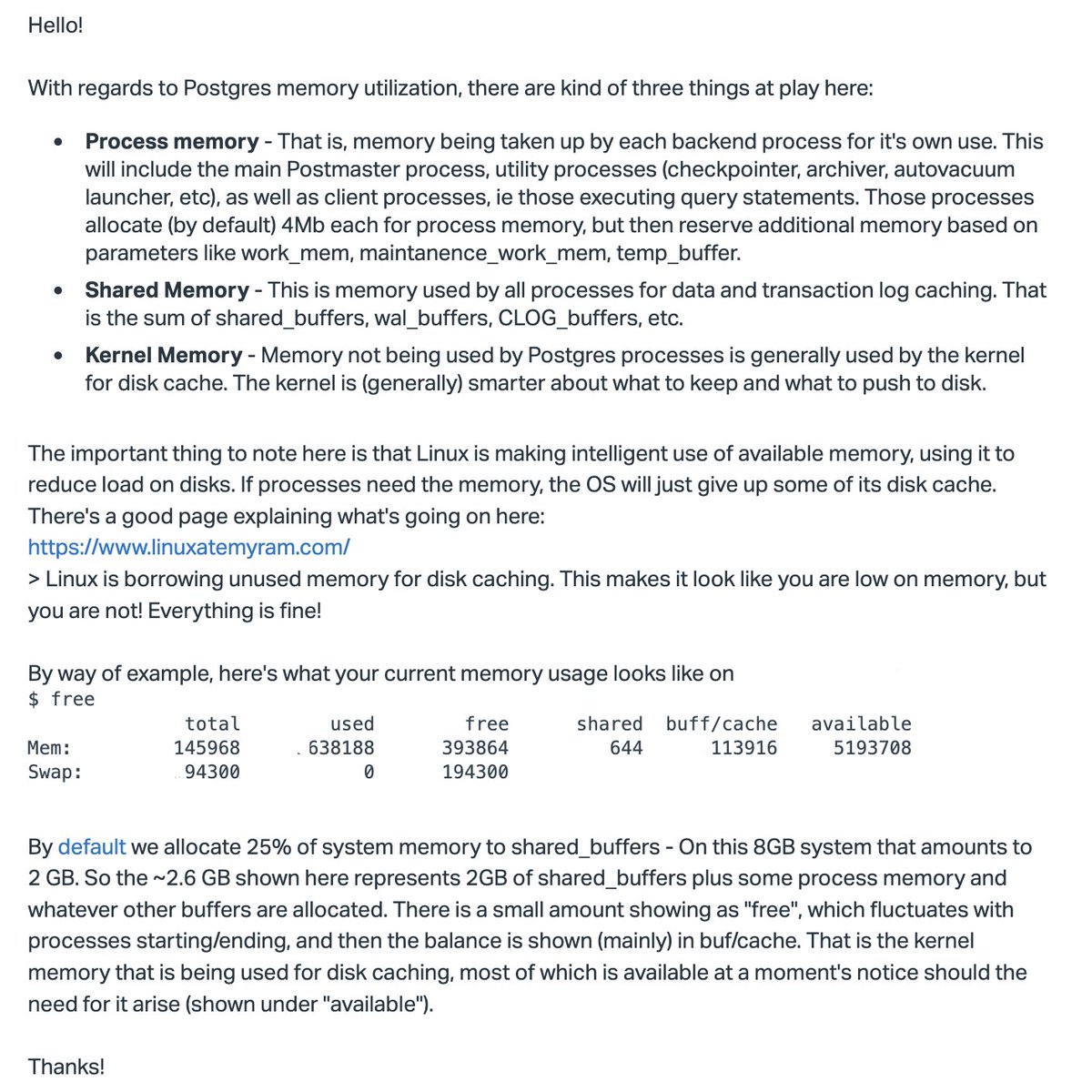 Just watching the quality of answer the <a href="/crunchydata/">Crunchy Data</a> team gives on support is a day and night different from so many other providers 😏

Just Postgres is probably all you need, but doesn't mean all managed services are just a managed service.