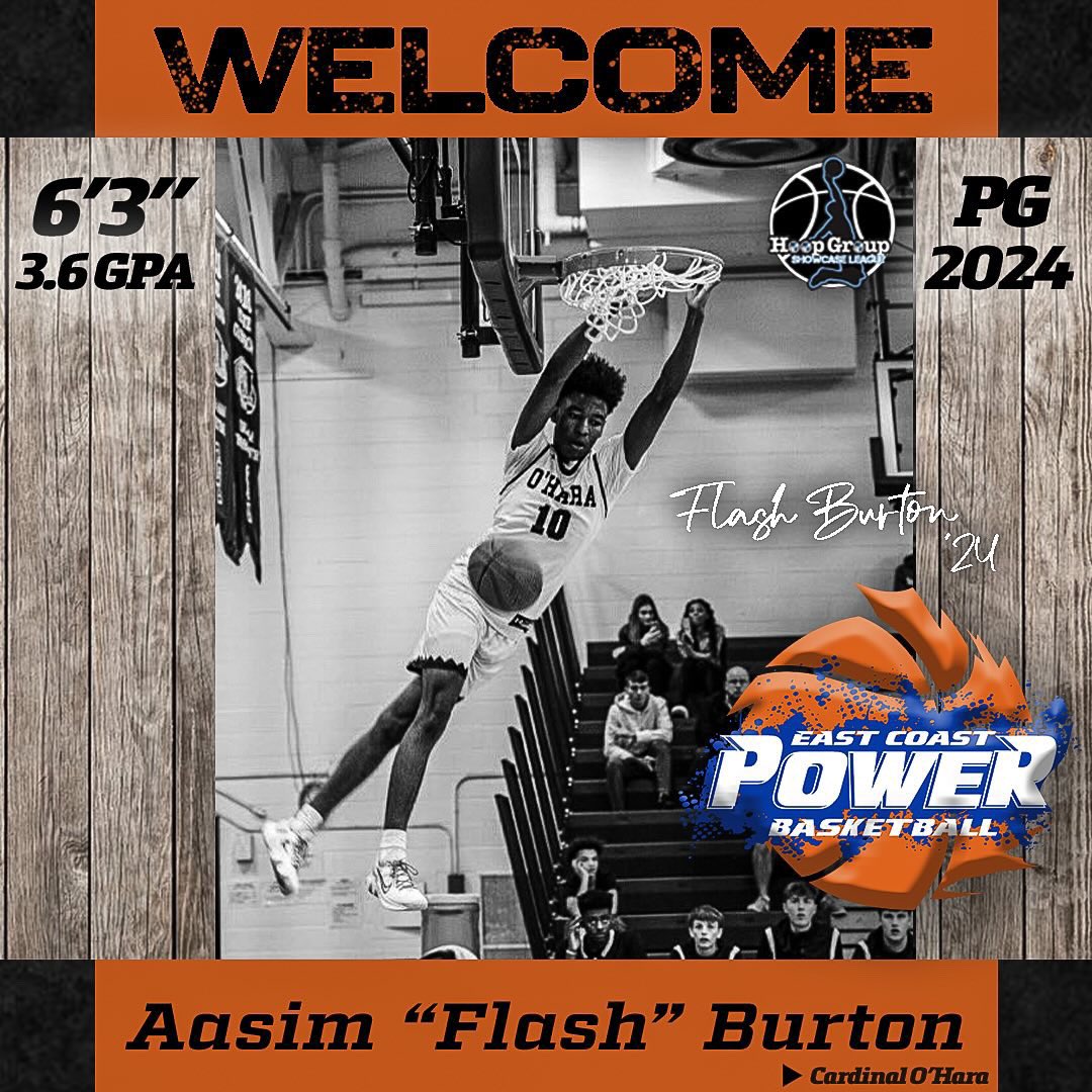 ECPBasketball16's tweet photo. 🚨Welcome To The HGSL🚨

6’3” PG Flash Burton ‘24 (@flashburt0n)

Flash is a Pure South Philly PG who is ready to lead our 17s this season in the @HGSL_HoopGroup.

Flash currently holds offers from Drexel, Fairfield, &amp; UTEP. We’re greatful to welcome Flash into our Family! #ALLIN https://t.co/bGCXGkTNGo