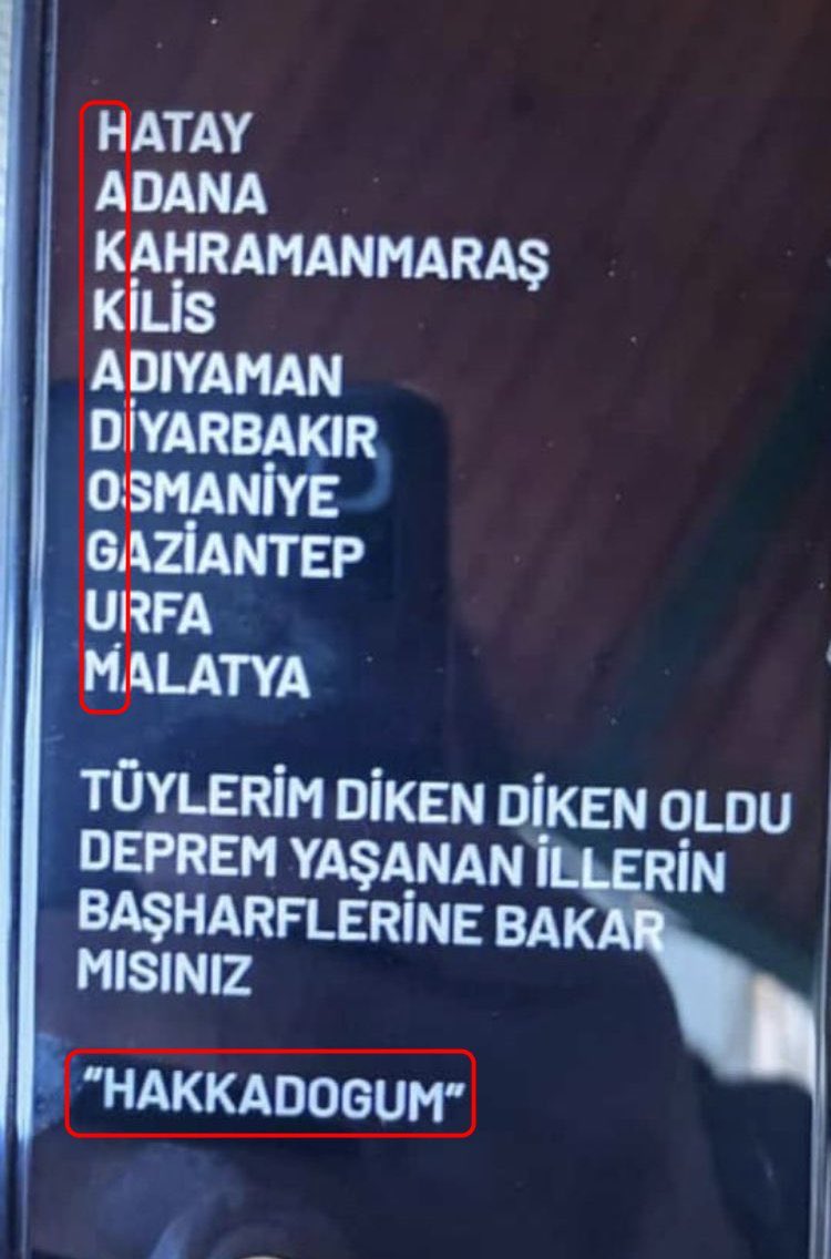 kardeşim gidin tedavi olun, tabiat kanunları bu şekilde işlemiyor