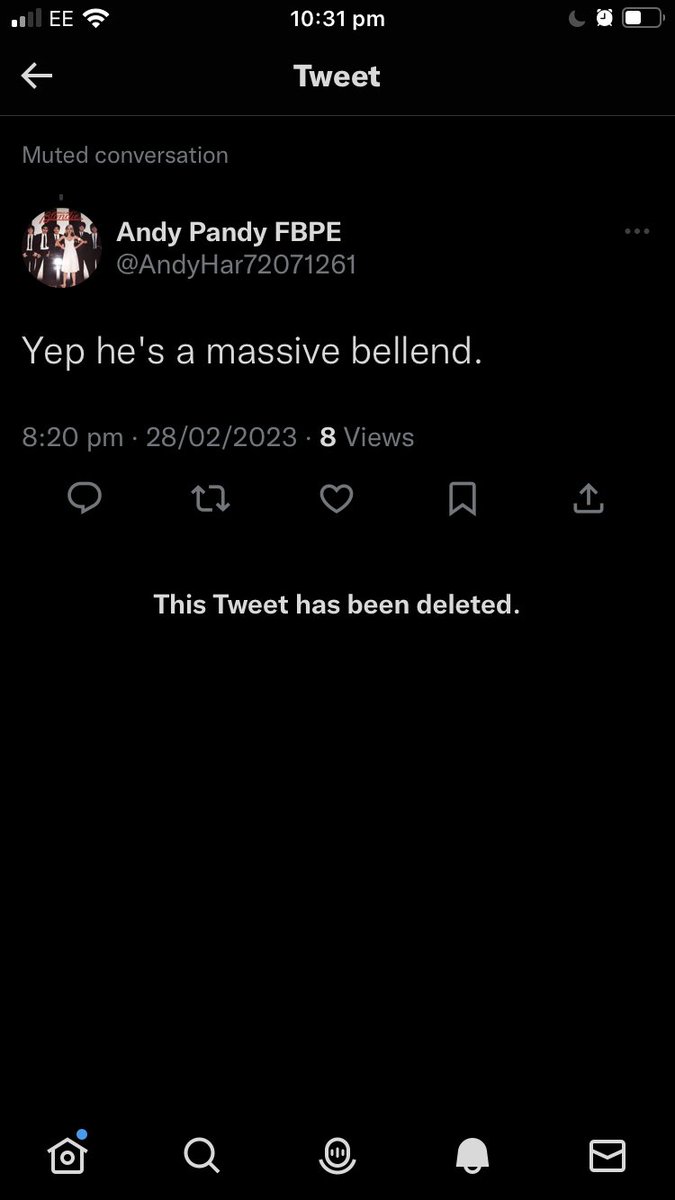 treaders44's tweet photo. @AndyHar72071261 @AmeliaRocket1 Oi big boy, wondering whether you’ll be so abusive in person, where can I find you??? https://t.co/x1GZDcHUkb
