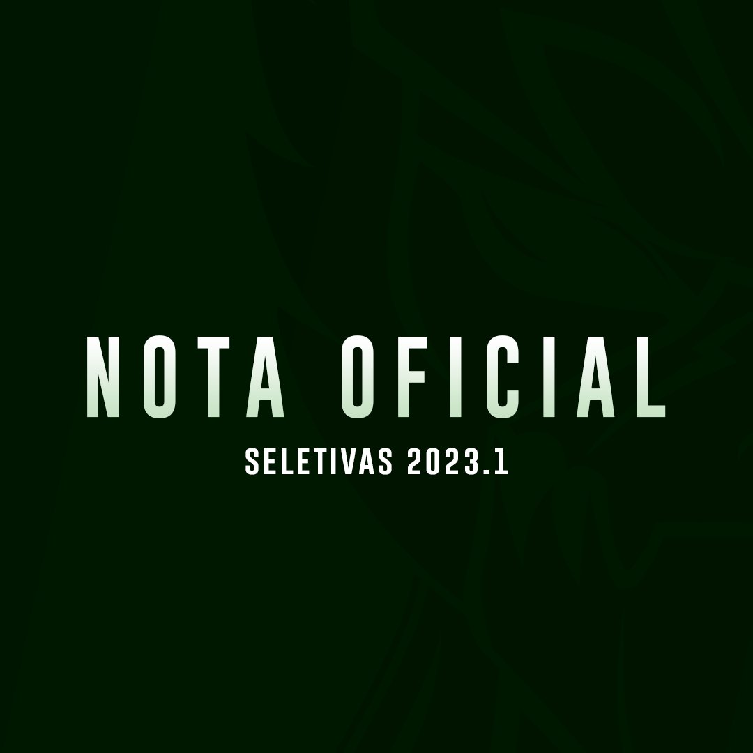 falkolstorm's tweet photo. COMUNICADO SOBRE AS SELETIVAS

Devido a problemas internos, estaremos reabrindo as seletivas para aqueles que querem se juntar ao time de maior tradição do Brasil no cenário universitário. https://t.co/ImartbvqKH