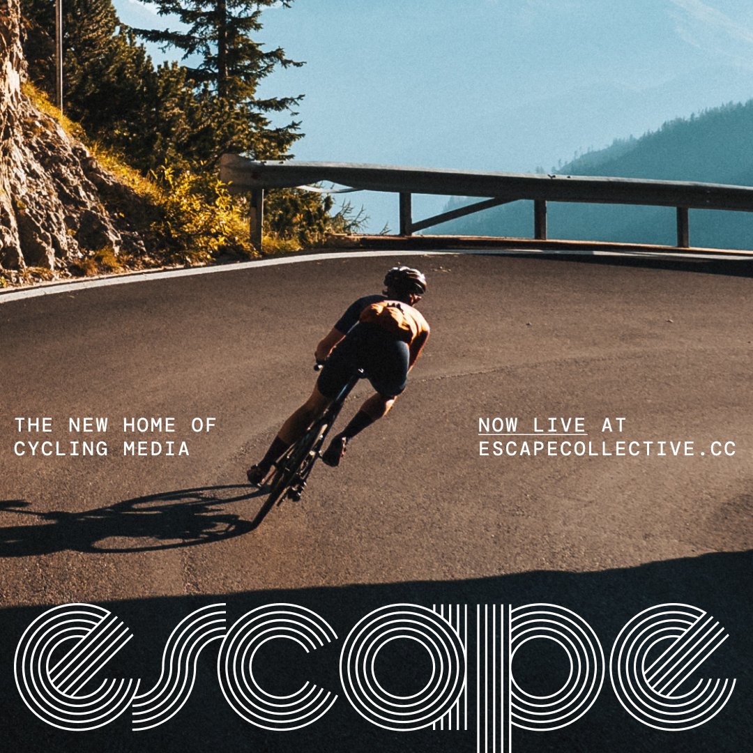 Welcome to our new project. If you're into cycling and want to find out more about what we promise to do, head over to escapecollective.cc to check it out.