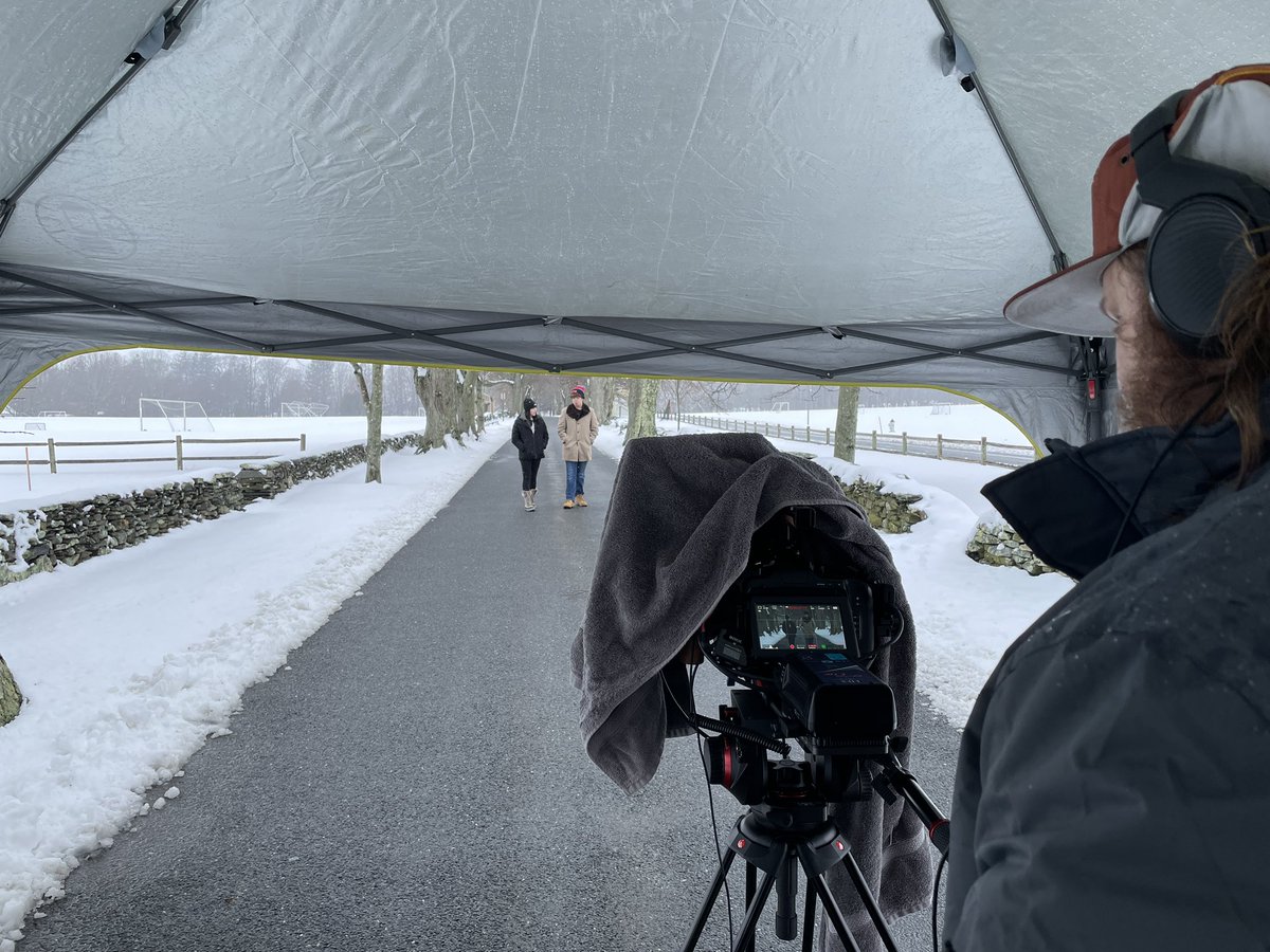 Snow day? Perfect day to grab an outdoor scene at The Glen! <a href="/risd/">RISD</a> #studentfilm <a href="/manfrotto_tweet/">Manfrotto Tweets</a> @BlackMagic_Cine <a href="/rodemics/">RØDE</a>