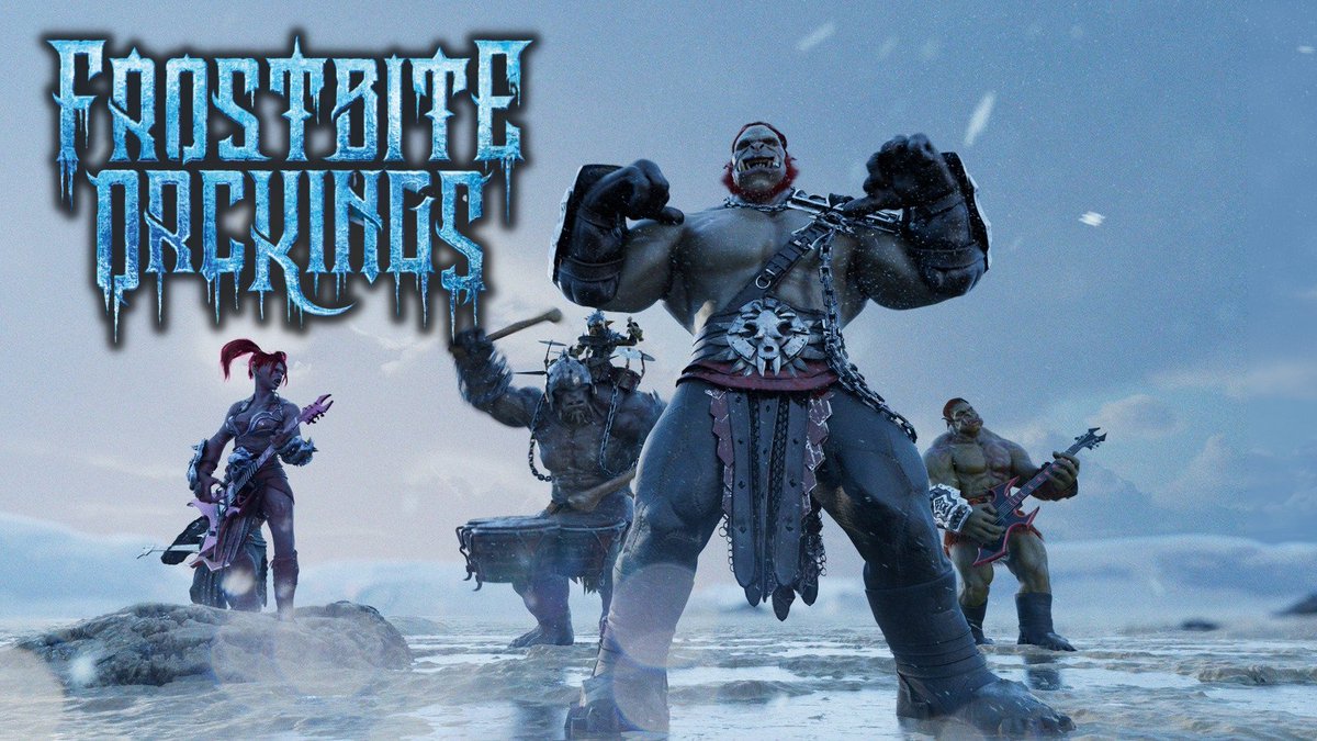 Metalverse_AI's tweet photo. The Frostbite Orckings Drop Their First Metalverse Single March 3rd!

Epic #AI Powered Viking Metal from the frigid Nocturnal North! 🥶

Follow and brace for a full frontal #web3 metal assault! 🤘 https://t.co/fgnwoO9MEr