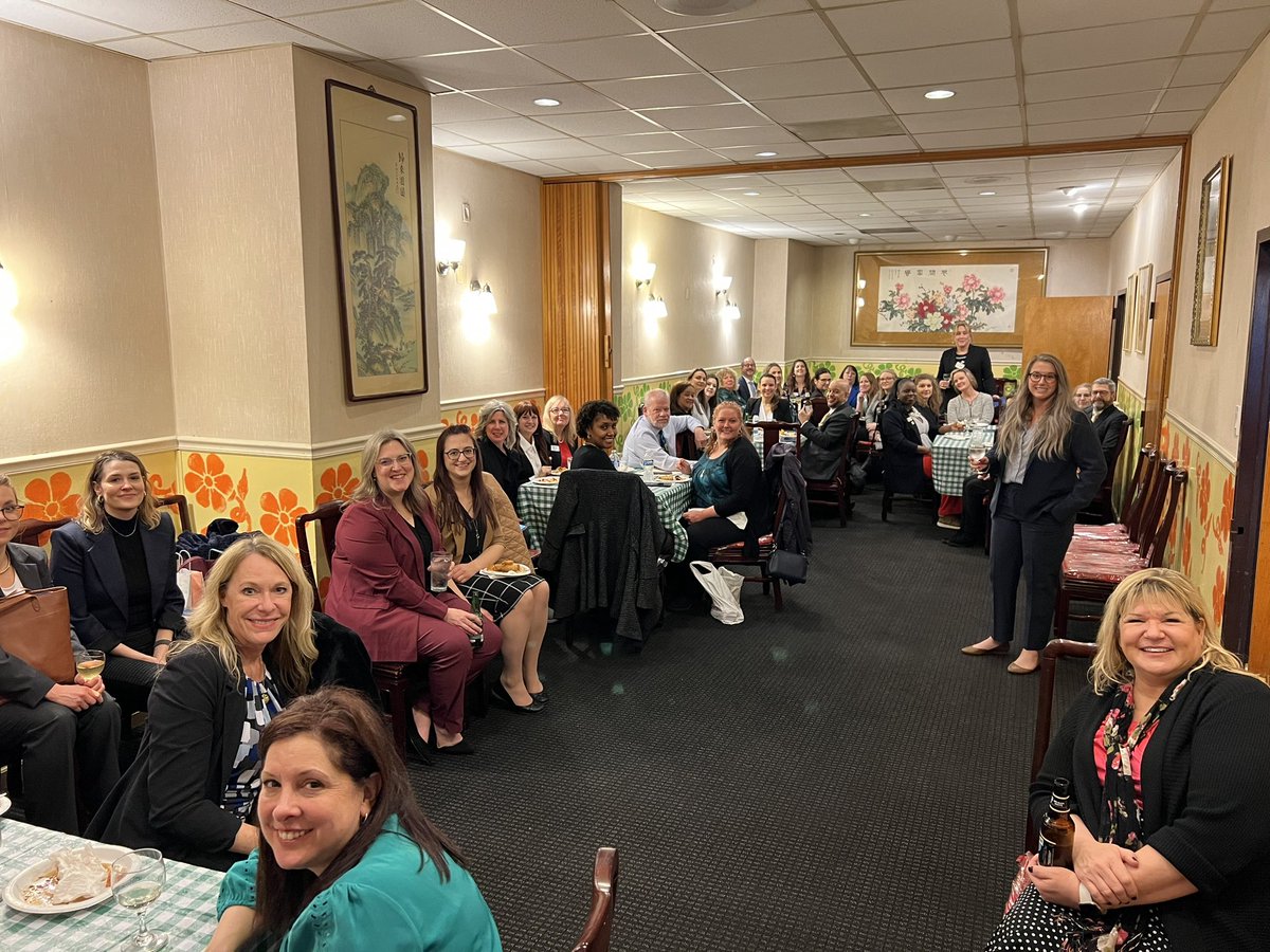 NCRA's tweet photo. #NCRA23BC attendees at the Debrief Reception. A whirlwind of advocacy and action for the court reporting and captioning community by the court reporting and captioning community. We will see you next year! https://t.co/0y1KDMkUJZ