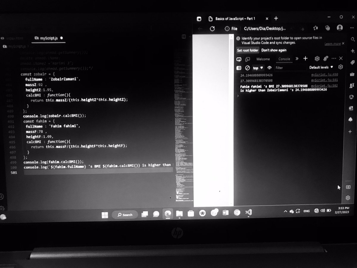 Dia_Rao7's tweet image. Objects and loops are two important concepts in JavaScript that are very useful for shortening and repeatedly using codes..!
@E_Ehrari @f_forough @CodeToInspire  #javascript 
#letherleran #AfghanGirlCode