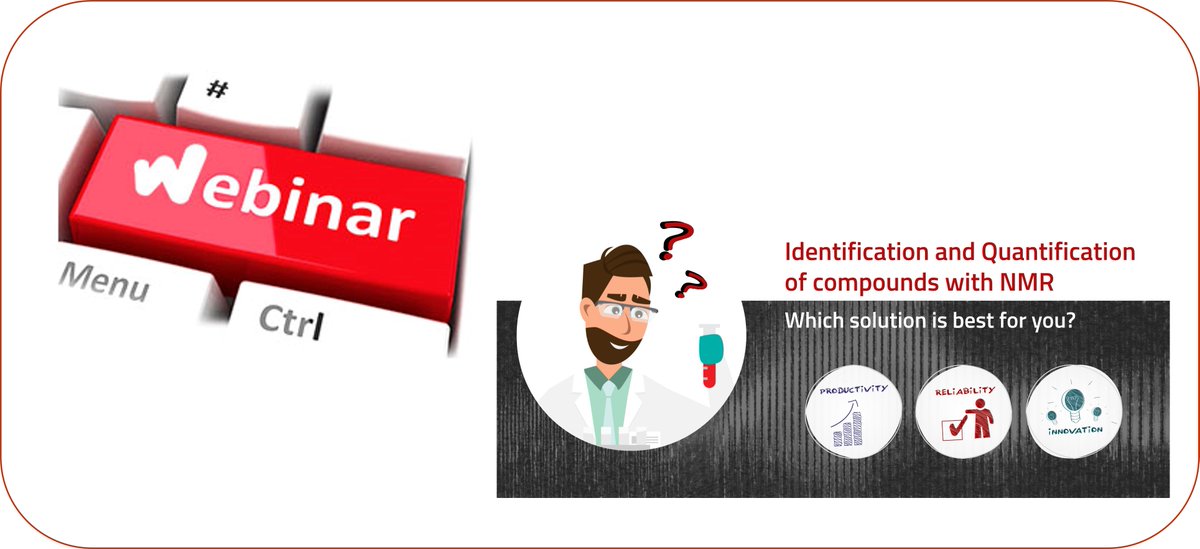 Mestrelab's tweet photo. Do you work in the identification and/or quantification of components of a mixture in solution by NMR?
REGISTER for our next webinar coming up soon!
π https://t.co/Ze8U1mfQAp π
π
Wednesday, March 8, 2023
β° 11.30am (EST) 5.30pm (CET)
#mixtureanalysis #mnovarocks #webinar https://t.co/p8L0xvJO51