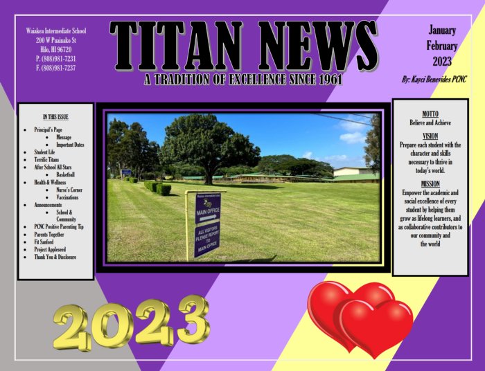 Titan News  - January &amp; February 2023  edne.tw/n837897