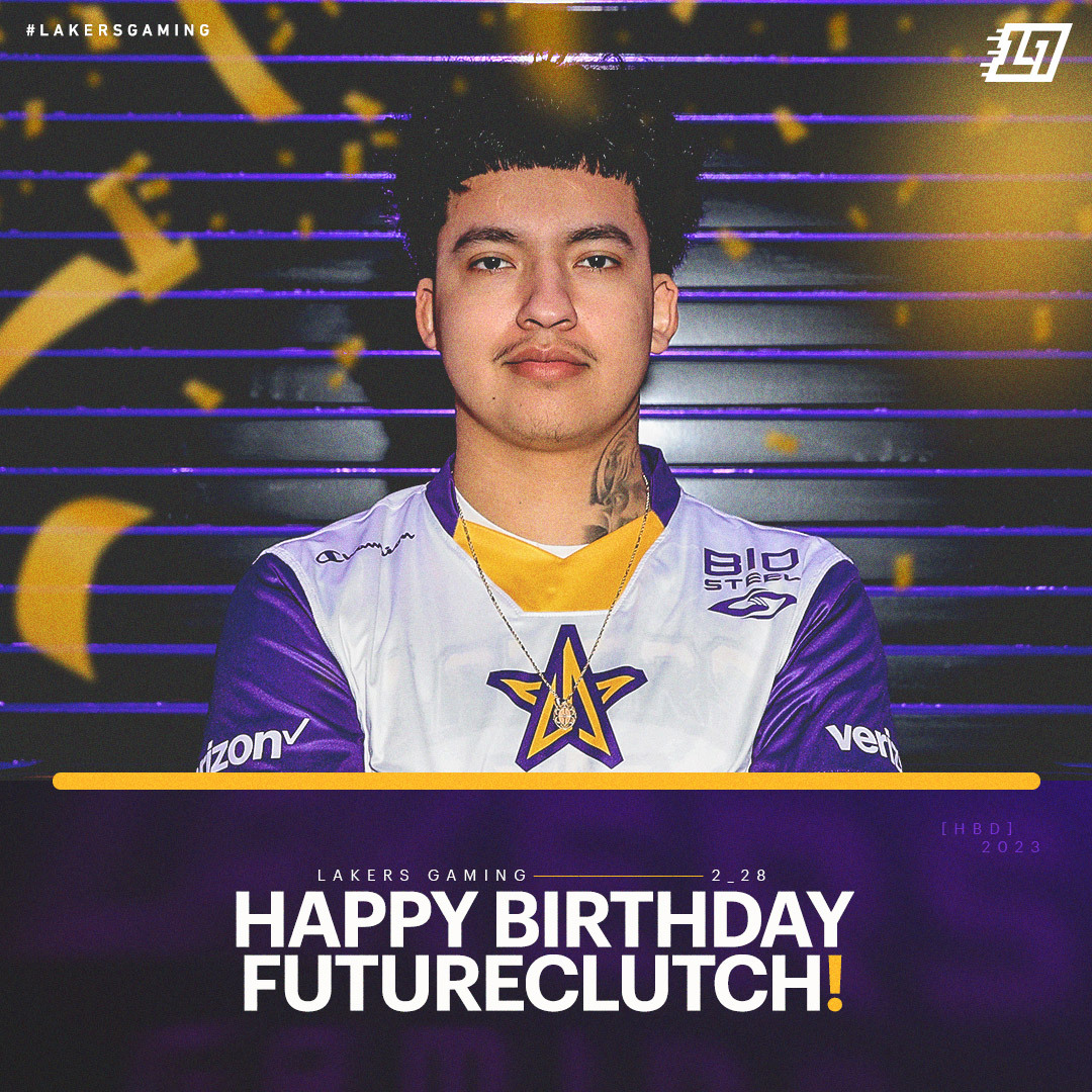 LakersGaming's tweet image. Happy Birthday, @SwayAcosta 🎉

#LakersGaming