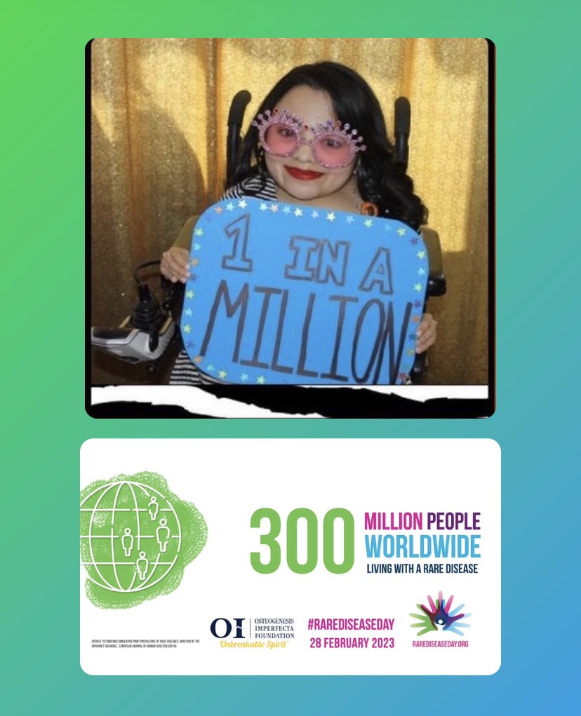 Happy #RareDisease Day! Living with a rare genetic disease gives me a unique perspective while working within medical systems. It is important to advocate for patients and their families so everyone can receive equitable care. #RareDiseaseDay2023  #oipride