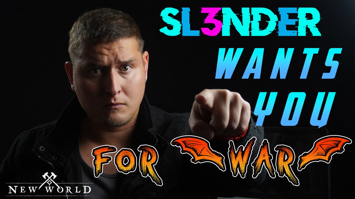 s13nderm4n's tweet photo. Lets Make War! Join US!
π½οΈ https://t.co/5oCdDxp3ma
Game @PlayNewWorld
#NewWorldGame #NewWorldMMO
#sl3ndermmo #sl3nder #mmorpg
#NewWorldNews #NewWorldUpdate https://t.co/E2E3PvsR7a