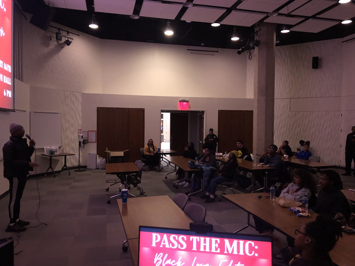 GSUCSEIP's tweet photo. Center For Student Engagement &amp; Intercultural Programs at GSU hosted various Black History Month Events, such as Pass the Mic: Black Love Edition, Food for Your Soul, and  Alpha Kappa Alpha Sorority Inc. (Lambda Tau Omega Chapter) Presented: Pretty in PJ's. https://t.co/4WTLnLOVp5