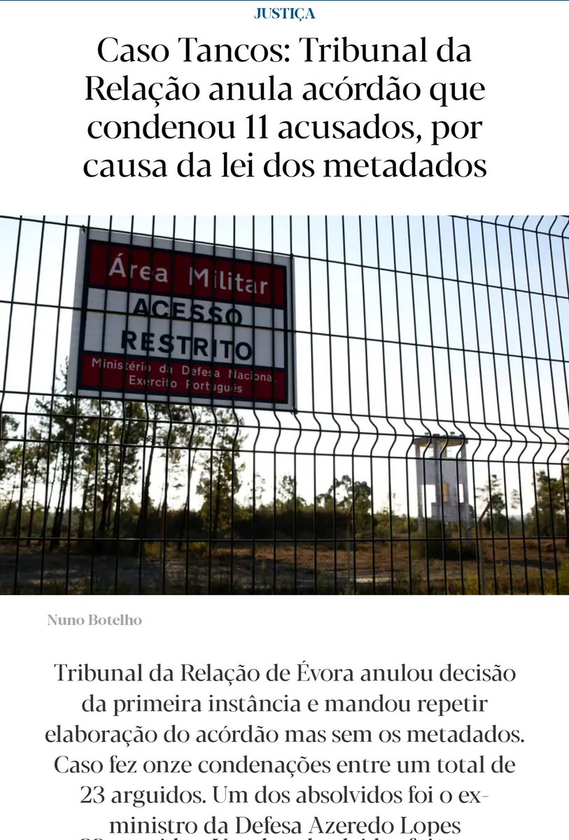 _LuisSantos_'s tweet photo. Estamos a caminhar para uma era em que tudo o que um advogado de defesa tem de fazer, é invocar a Lei dos Metadados. #Cumprimos https://t.co/2XEfybQlqk