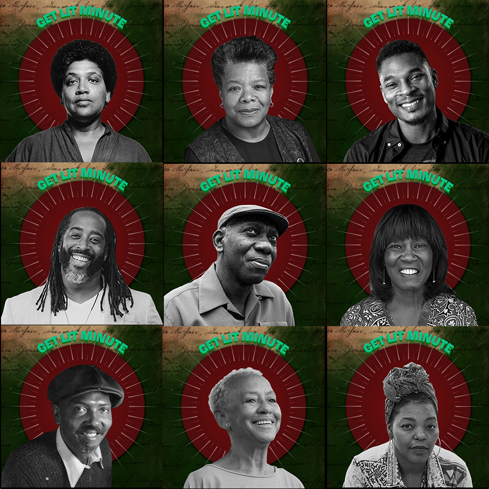 GetLitPoet's tweet photo. #BlackHistoryMonth may be ending but every day is a good day to learn about #BlackHistory 
If you haven't yet, check out our #GetLitMinute #BlackHistoryMonth #Spotify #Podcast playlist featuring #Poets from #LangstonHughes to #PatriciaSmith ✨

#Poetry #SpokenWord #History https://t.co/PUTN2TPzQ0