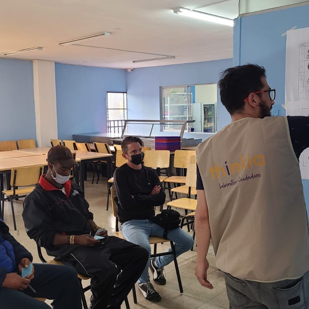 PNUDEcuador's tweet photo. 📝¿Cómo trabaja #Thinkia?
#Thinkia aplica los principios del hexágono de innovación pública en todo lo que hace.
¡Más!: https://t.co/ib2cxc5JMa https://t.co/v2d1ULH77d