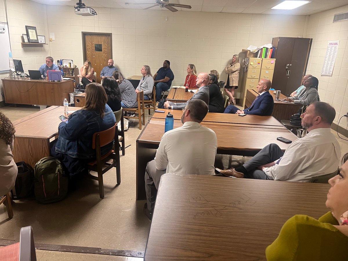 RCHS shares best practices in implementing small group instruction with Leaders from Wilkes and Orange Counties today!