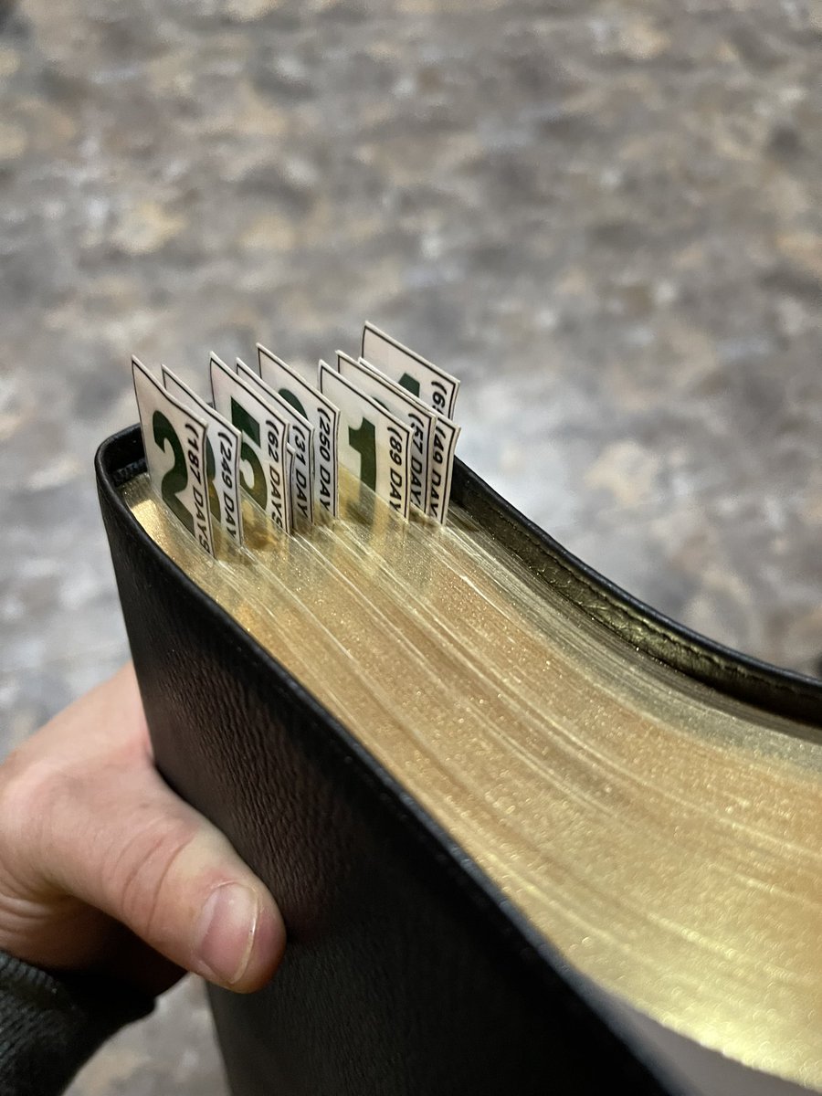 tommy_alderman's tweet image. I am approaching 90 days reading 20 chapters a day (10 in the morning and 10 in the evening), and can you guess what ONE positive result is?? I find myself thinking about the scriptures all through the day! I’ll take it. You can do it too. Ask me for details about the plan I use.