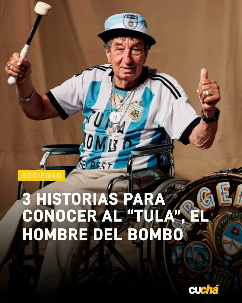 CuchaCba's tweet photo. La reciente premiación de #TheBest dejó una curiosa perla: Argentina se llevó el “Premio Fanáticos FIFA”, a la mejor afición, y quién subió al escenario a recibir la distinción fue uno de los hinchas más icónicos: Carlos Pascual, más conocido como #ElTula https://t.co/O490GsZEZx