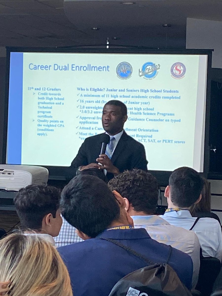 What a terrific day spent w/1200+ CTE Juniors in <a href="/browardschools/">Broward Schools</a> showing what the Broward Technical Colleges have to offer for Post-Secondary options, as well as Career Dual Enrollment opportunities as Juniors and Seniors (while they are still enrolled at their home high school).