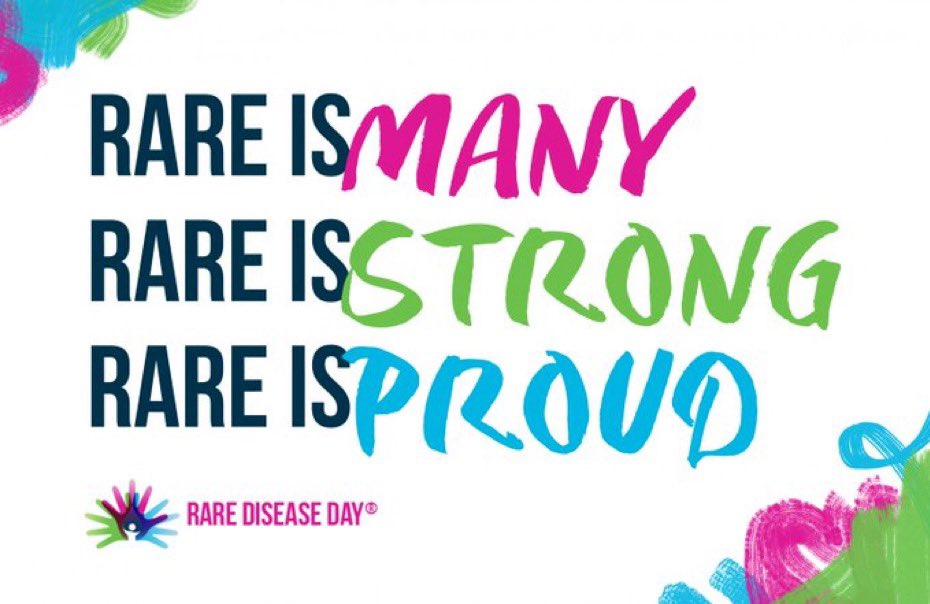 Today is #RareDeseaseDay & for the first time I’m sharing my diagnosis of #StiffPersonSyndrome publicly. I was diagnosed in 2009. It is so rare, it only affects 1 in a million. We are rare but we are strong!