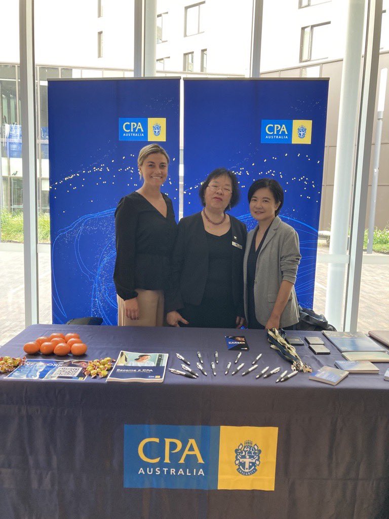 KimHwangFCPA's tweet photo. ANU CBE Career Fair on today.  Come and visit us at @cpaaustralia booth https://t.co/DwRFuRZNT0