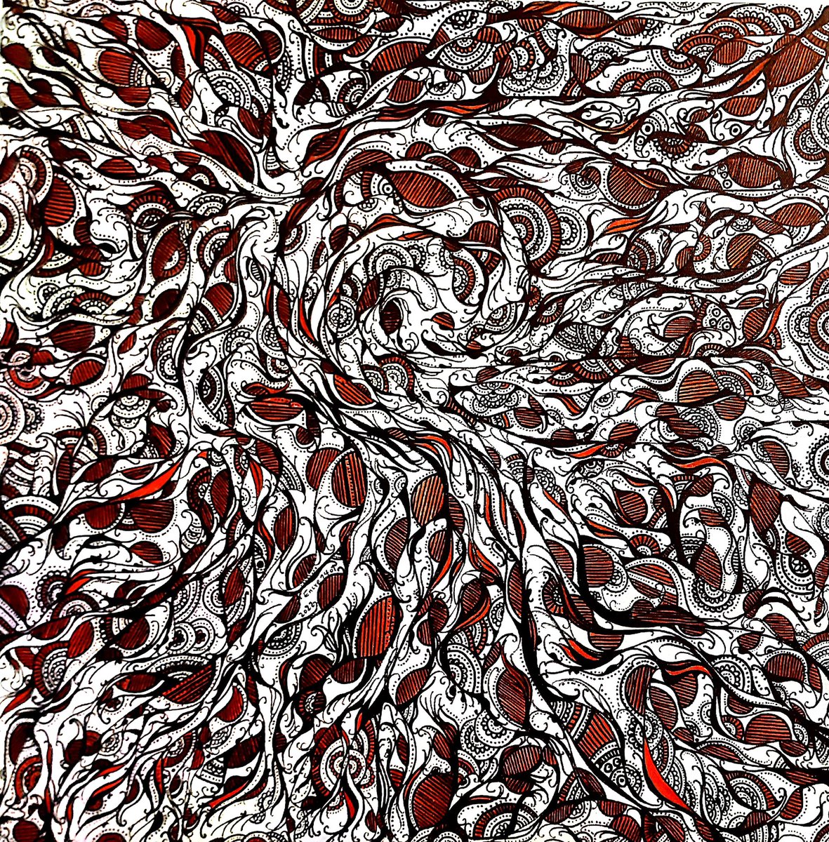 Hi GN 
It's my new painting 
It's about Storm and whirlpool in my life