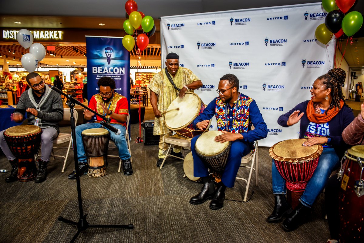 JoniBelknap's tweet photo. @Auggiie69 @sychew51 @annie54c @flySFO Such a great Black History Month Celebration in SFO today.  Great job SFO's BEACON Board! #wheregoodleadstheway #teamsfo https://t.co/5woCeuRC1k