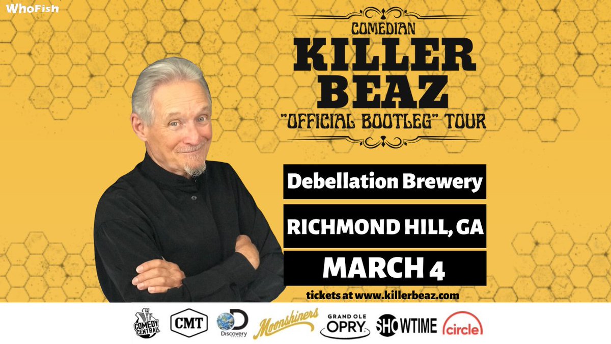 DebellationBrew's tweet photo. This Saturday, if you want some outrageous comedy, be sure to get your tickets NOW for the Killer Beaz Comedy Bootleg Tour! This will sell out!  Nevada will be pouring brews from our 6tap patio bar while live music starts at 6pm outside! 

https://t.co/NwtBQNZvFs https://t.co/hwmIZYkcG4