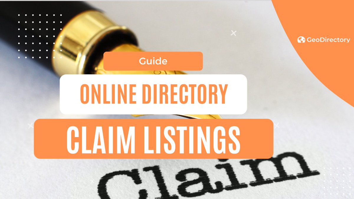 The Claim Listing feature is a MUST, do you agree? wpgeodirectory.com/maximize-your-…
#onlinedirectory #WordPress #makemoneyonline #businesstips
